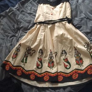 Sourpuss freak show girls dress